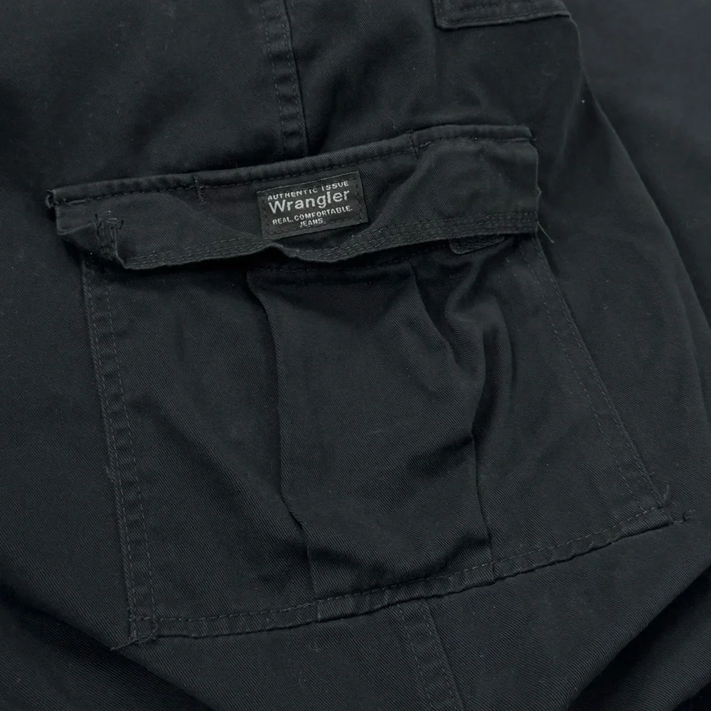 Wrangler Cargo Black Jeans 44x32
